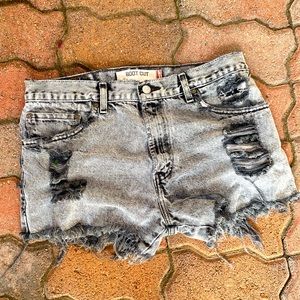 Levi’s 517 frayed Jean shorts C5